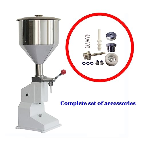 Ein Satz Teile/Kits for die A03 manuelle Pasten-/Flüssigkeitsfüllmaschine, Zubehörbeutel der manuellen Füllmaschine ,Präzise Quantifizierung(12mm) von POOIQX