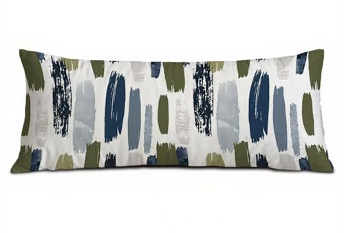 Seitenschläferkissen Bezug 30 x 90, Abstrakt Kissenbezug 30x90 cm Seitenschläferkissen, Samt Atmungsaktiv und Weich Schwangerschaftskissen Modern, für Schlafzimmer Deko Wohnzimmer, Geschenke B-2620 Seitenschläferkissen Bezug 30 x 90, Abstrakt Kissenbezug 30x90 cm Seitenschläferkissen, Samt Atmungsaktiv und Weich Schwangerschaftskissen Modern, für Schlafzimmer Deko Wohnzimmer, Geschenke B-2620 von POOJNNPP