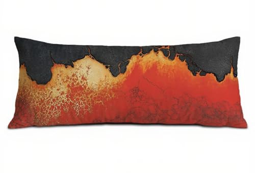 Seitenschläferkissen Bezug 30 x 90, Abstrakt Kissenbezug 30x90 cm Seitenschläferkissen, Samt Atmungsaktiv und Weich Schwangerschaftskissen Rot, für Sofa Schlafzimmer Deko Wohnzimmer, Geschenke B-2554 Seitenschläferkissen Bezug 30 x 90, Abstrakt Kissenbezug 30x90 cm Seitenschläferkissen, Samt Atmungsaktiv und Weich Schwangerschaftskissen Rot, für Sofa Schlafzimmer Deko Wohnzimmer, Geschenke B-2554 von POOJNNPP