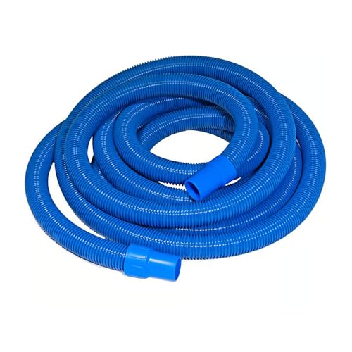 15 m Poolschlauch Ø 38 mm - Flexibler Schwimmbadschlauch mit 360° drehbarer Muffe - UV-beständig formstabil & trittfest - Perfekt für Poolpumpe und Bodensauger von POOL Total
