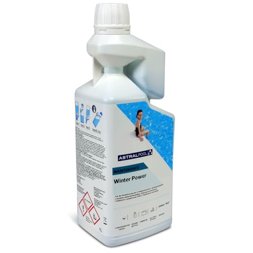 Astral Pool Winter Power - 1L Konzentrat für Pool-Winterpflege - Effektiver Schutz gegen Algen Bakterien und Kalk - Schwimmbecken Einwinterungsmittel Astral Pool Winter Power - 1L Konzentrat für Pool-Winterpflege - Effektiver Schutz gegen Algen Bakterien und Kalk - Schwimmbecken Einwinterungsmittel von POOL Total