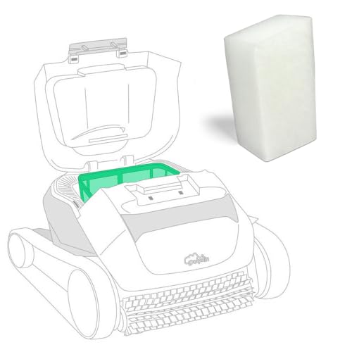 Feinfilter Flux - Ersatzfilter für vollautomatische Poolroboter Dolphin E10 E20 E25 E30 E35 E40i E50i - Auswaschbar - Qualitativ hochwertiges Filtermaterial (E30 - E35 (1 STK.)) von POOL Total