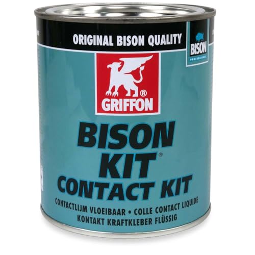 Griffon CONTACT TIX Kontaktklebstoff 750 ml - Aromatenfrei Thixotrop Hitzebeständig bis 70 °C - Für Holz Metall Gummi Leder MDF HPL und mehr Griffon CONTACT TIX Kontaktklebstoff 750 ml - Aromatenfrei Thixotrop Hitzebeständig bis 70 °C - Für Holz Metall Gummi Leder MDF HPL und mehr von POOL Total