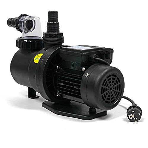 Leistungsstarke SPS 75 Poolpumpe - Selbstansaugend mit Vorfilter & 6 m³/h Umwälzleistung - Leise & energieeffizient - Ideal für Pools bis 30 m³ von POOL Total