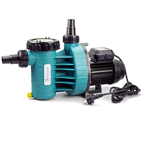 Aqua Plus 6 POOL Total Edition - 6 m³/h Leistung für Pools bis 30.000 l Wasserinhalt - Selbstansaugend Salzwasserbeständig Laufruhig Servicefreundlich Verschleißarm von POOL Total