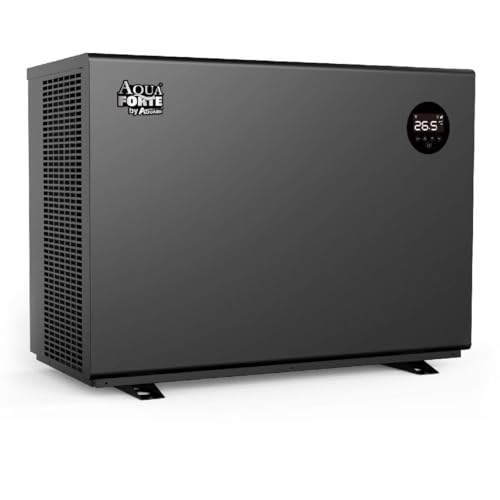 POOL Total AquaSilence 11 kW Full Inverter Wärmepumpe bis 30.000 l - 2in1 Heizen & Kühlen - Flüsterleise Poolheizung mit WiFi - Energieeffizient und langlebig - Titan Wärmetauscher von POOL Total