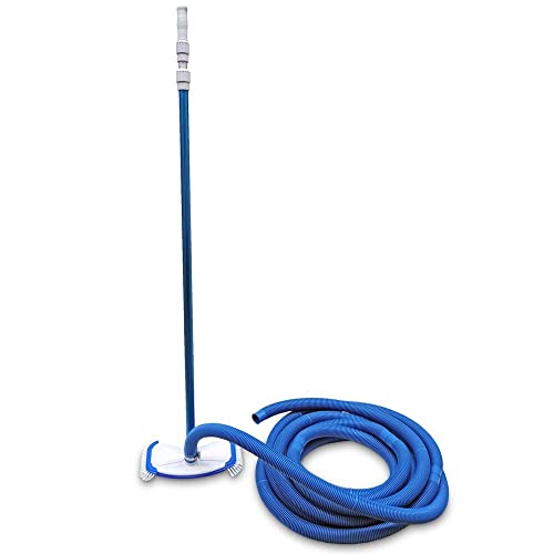 POOL Total Bodensauger-Set Exclusive, mit seitlichen Spezialbürsten zur optimalen Reinigung des Pools von POOL Total