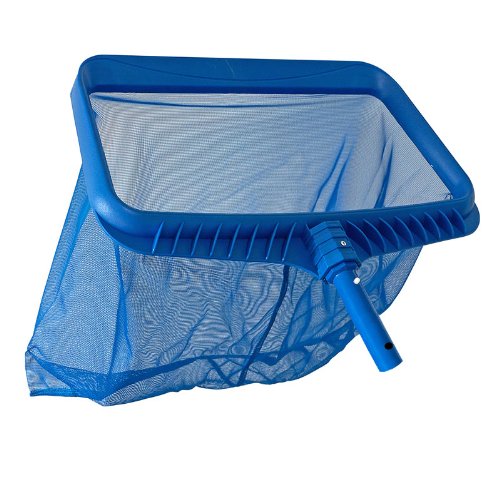 Bodenkescher Pool Kescher Netz 44 x 20 cm Kescherfläche Sehr stabiles Kescheroberteil Für Pools & Teiche Clip-Anschluss für Teleskopstangen Schwimmbad Blätter Reinigungsnetz Mesh Netz Poolreinigung von POOL Total