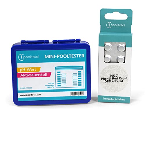 POOL Total Set> Mini-Pooltester, Schüttelbox Sauerstoff/pH + Refill POOL Total Set> Mini-Pooltester, Schüttelbox Sauerstoff/pH + Refill von POOL Total