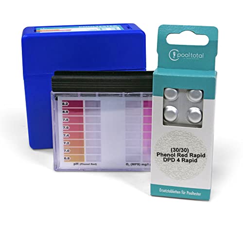 POOL Total Set> manueller Pooltester, Schüttelbox ''PRO'' Sauerstoff/pH + Refill POOL Total Set> manueller Pooltester, Schüttelbox ''PRO'' Sauerstoff/pH + Refill von POOL Total