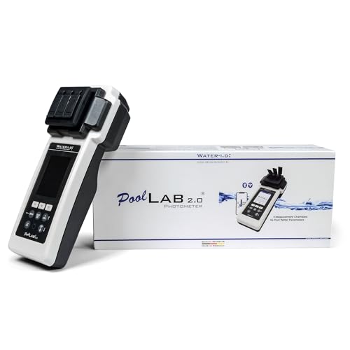 PoolLab 2.0 Photometer - Professioneller Pooltester mit Bluetooth & WiFi - Wasserdicht nach IP68 - Misst 24 Parameter - Wasseranalyse für Pools und Spa PoolLab 2.0 Photometer - Professioneller Pooltester mit Bluetooth & WiFi - Wasserdicht nach IP68 - Misst 24 Parameter - Wasseranalyse für Pools und Spa von POOL Total