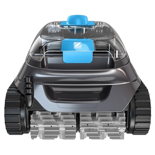 Poolroboter CNX 30 iQ - Intelligente Poolreinigung mit Zyklonansaugung & App-Steuerung - Für Becken bis 12x6m - Kabellos mit großem Filterkorb von POOL Total