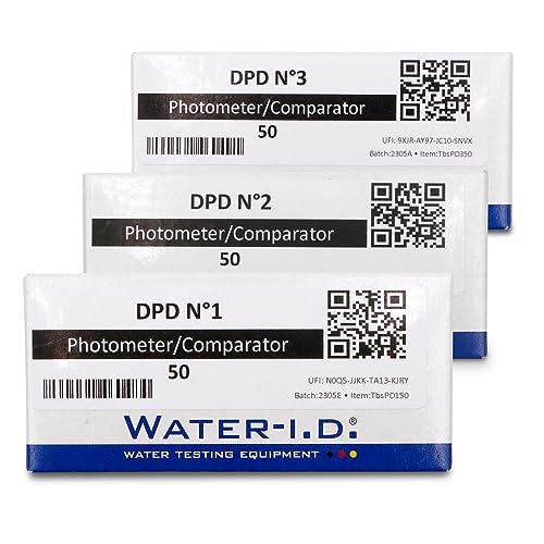 Pool Reagenz-Set - Messung von Chloramine im Poolwasser - Für PoolLab 2.0 & PrimeLab - Nicht für manuelle Schütteltester! - Made in Germany von POOL Total