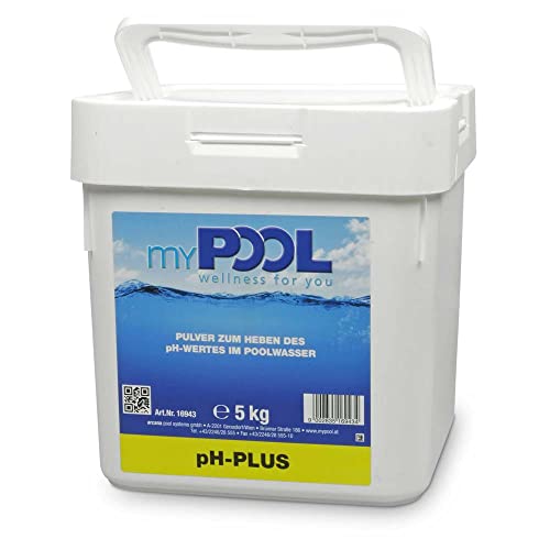 Schnell lösliches Granulat zur pH-Wert Erhöhung und Stabilisierung - pH-Heber - myPool pH-Plus Granulat (5,0 kg) von POOL Total