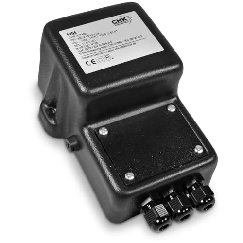 Sicherheitstrafo 100 Watt V17255 - Trenn-Transformator für Schwimmbadleuchten - Made in Germany - VDE 0570-2-4 & EN 60598-2-18 zertifiziert - IP65 Schutz - Kurzschluss- & Überlastschutz von POOL Total