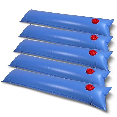 Wassersack 3,00 m Befestigungsschlauch | Robuste und strapazierfähige PVC Folie | Frostsicher | Verhindert Absinken der Abdeckplane | Beschwerung Fixierung Winterabdeckung Abdeckplane (2 Stück) von POOL Total