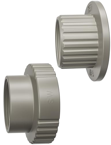 Poolbrunnenadapter-Set für SummerWave & für Funsicle Pools, universell passend für oberirdische und unterirdische Pools, einfache Installation, langlebiges und auslaufsicheres Design, schnelle von POOLHACKER