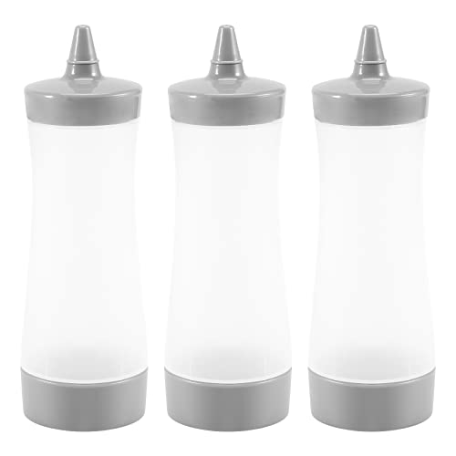 POOSR 3 StüCk Squeeze Squirt GewüRz Flaschen Ketchup Flasche Senfsauce BehäLter für KüChen GewüRz () von ANGEL CITIZ