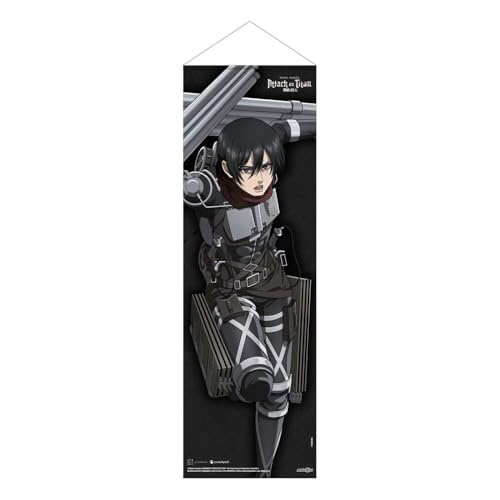 POPBUDDIES Attack on Titan: The Final Season Wallscroll Slim Mikasa Ackermann 30 x 90 cm POPBUDDIES Attack on Titan: The Final Season Wallscroll Slim Mikasa Ackermann 30 x 90 cm von POPBUDDIES