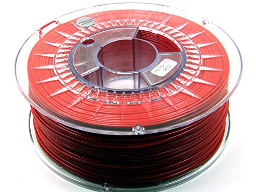 POPESQ® 1 Kg x Premium Filament 3D Drucker PET-G PETG 1.75mm Rot #A2509 von POPESQ