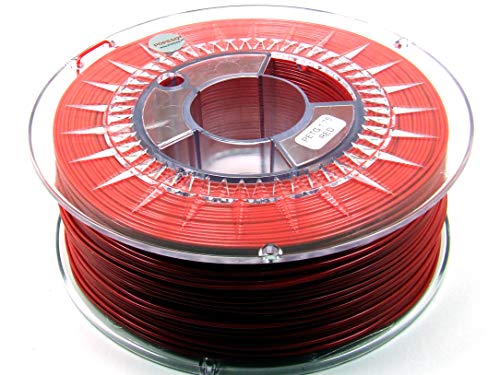 POPESQ® 1 Kg x Premium Filament 3D Drucker PETG 1.75mm Rot #A2509 von POPESQ