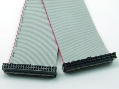 POPESQ® 1 Stk. x IDC Kabel 40 polig 1m 2mm Verbinder Flachbandkabel #A2964 von POPESQ