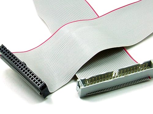 POPESQ® 1 Stk. x IDC Verlängerungskabel 40 polig 1.5m 2.54mm Verbinder Flachbandkabel #A3762 von POPESQ