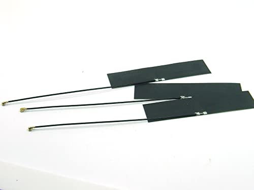 POPESQ® 3 Stk. x Wifi 2G 3G LTE Antenne ESP32 ESP8266 8 dbi 80x22x0.8mm Selbstklebend I-PEX #A5580 von POPESQ