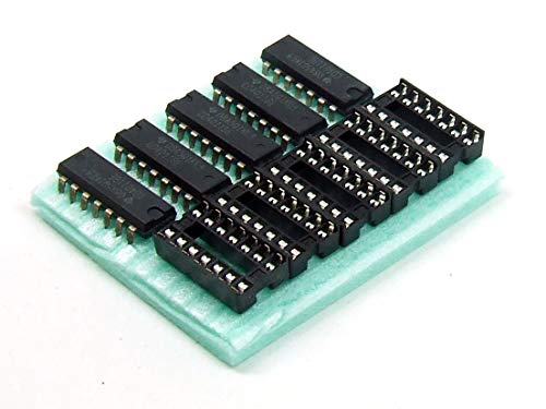 POPESQ® 5 Stk. x CD4011 mit Sockel #A3597 von POPESQ