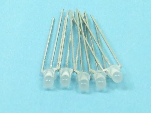 POPESQ® 5 Stk. x LED Zweifarbig 3mm 3 polig gemeinsame Anode Rot - Grün #A3671 von POPESQ