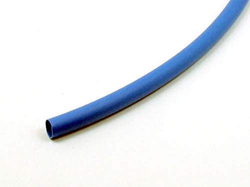 POPESQ® 5 m x Schrumpfschlauch 6.4mm 2:1 Blau / 5 m x Heat shrink sleeve 6.4mm 2:1 Blue #A2365 von POPESQ