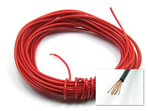 POPESQ® 5 m x Spiralschlauch 7.5mm - 30mm Polyethylen Weiß #A66 von POPESQ