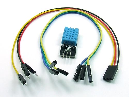 POPESQ® - DTH11 Temperatur und Feuchtigkeit Sensor Temperature Humidity Arduino Module mit Kabel/with Cable #A1771 von POPESQ