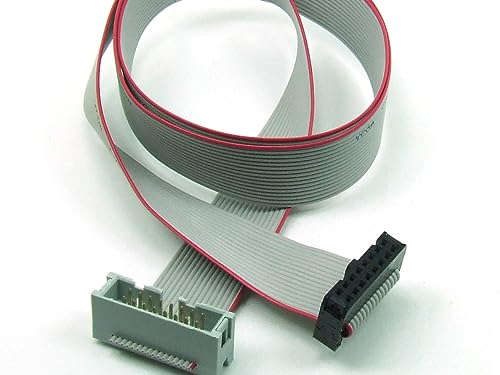 POPESQ 1 x IDC Verlängerungskabel 16 Wege 1,5 m 2,54 mm Adapter #A1920 von POPESQ
