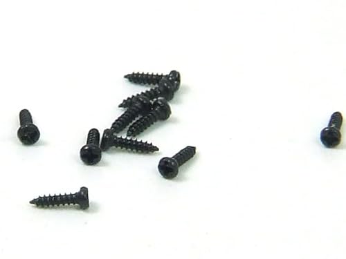 POPESQ 10 Stück Universal-Schrauben 1,4 mm x 4 mm Stahl schwarz #A5827 POPESQ 10 Stück Universal-Schrauben 1,4 mm x 4 mm Stahl schwarz #A5827 von POPESQ