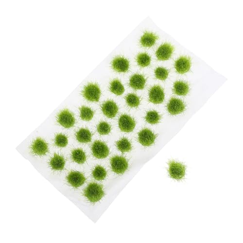 POPETPOP 1 Blatt Kunstrasen Gefälscht Simulieren Zum Basteln Miniatur Fälschung Cluster Modellgras Grasmatte Für Modelleisenbahnen Plastik von POPETPOP