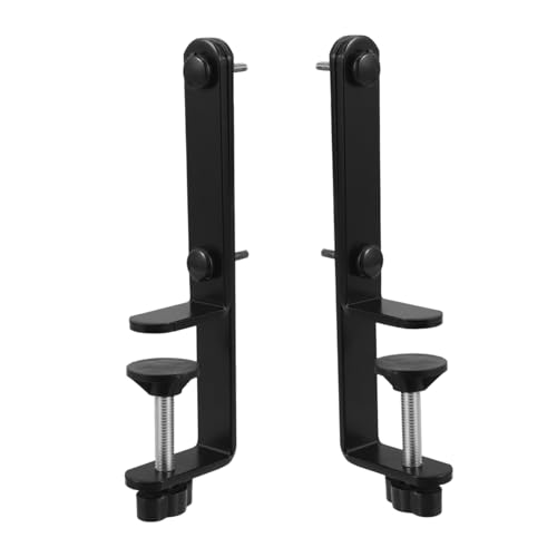 POPETPOP 1 Paar Perfboard-halterungen Steckbretthalterung Schreibtischhalterung Für Stecktafelplatten Stecktafelständer Aus Metall Tischbefestigungshalterung Für Stecktafeln Eisen Black POPETPOP 1 Paar Perfboard-halterungen Steckbretthalterung Schreibtischhalterung Für Stecktafelplatten Stecktafelständer Aus Metall Tischbefestigungshalterung Für Stecktafeln Eisen Black von POPETPOP