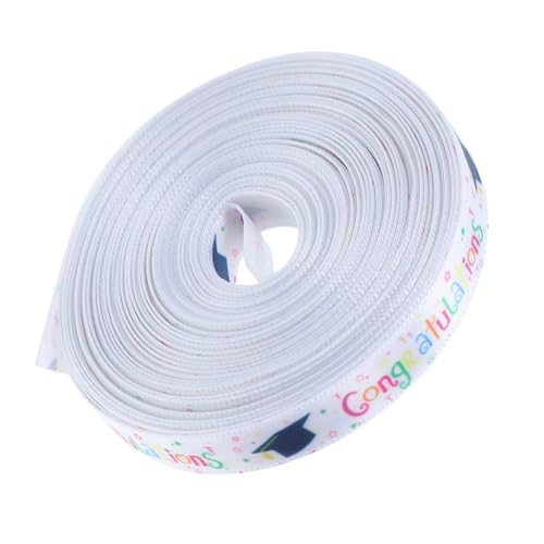 POPETPOP 1 Rolle Staffelungsband Abschlussbandkranz Abschlussband-Krawatte Abschlussband für Abschlussbänder Abschluss Zubehör Band für Blumen Graduierungs-Handwerksbänder Polyester POPETPOP 1 Rolle Staffelungsband Abschlussbandkranz Abschlussband-Krawatte Abschlussband für Abschlussbänder Abschluss Zubehör Band für Blumen Graduierungs-Handwerksbänder Polyester von POPETPOP
