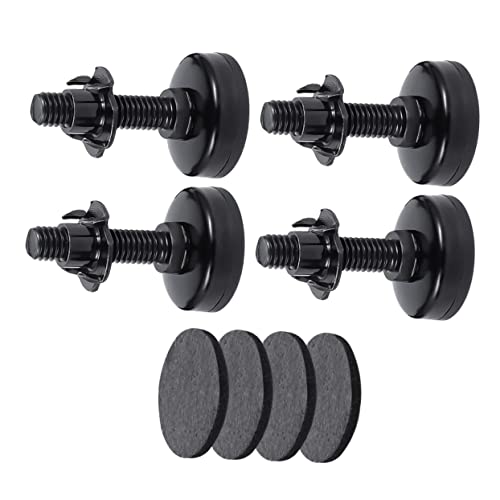 POPETPOP 1 Satz Hochbelastbare Nivellierfüße Beschützer Universal- Einsteller Verstellbare Füße Furniture Gliders Nivellierschrauben Anschrauben Strapazierfähige Möbelbeine Black 4 Stück POPETPOP 1 Satz Hochbelastbare Nivellierfüße Beschützer Universal- Einsteller Verstellbare Füße Furniture Gliders Nivellierschrauben Anschrauben Strapazierfähige Möbelbeine Black 4 Stück von POPETPOP
