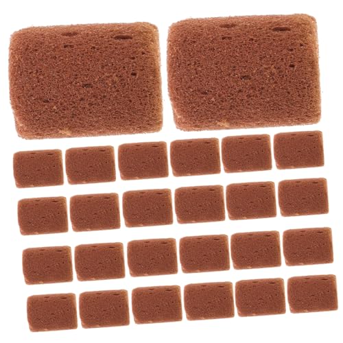 POPETPOP 1 Satz Kindergartenblock Aquarienpflanze Zimmerpflanze Klare Töpfe Fisch Pflanzen Klarer Topf Und Ehrliche Tücher Bewurzelungshormon Root-tabs Sperre Torf-Matrix-Block 100 Stück von POPETPOP