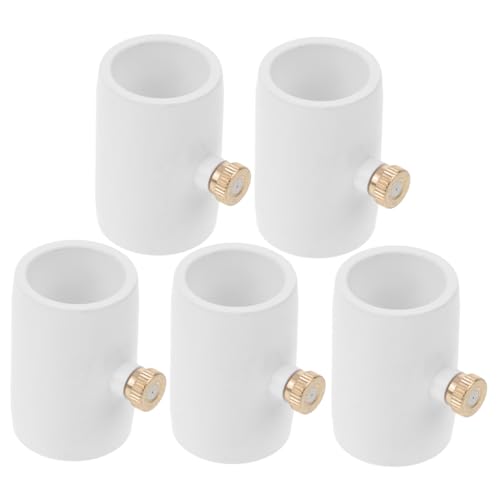 POPETPOP 1 Satz PVC-rohrdüse Herr Emitter Sprühdüse Für Schlauch Nebel Beschlagen Sprühwischer Kühlsystemzubehör Splitter Mit Düse Zerstäuberdüse PVC- Mit Sprühdüsen Weiß 5 Stück POPETPOP 1 Satz PVC-rohrdüse Herr Emitter Sprühdüse Für Schlauch Nebel Beschlagen Sprühwischer Kühlsystemzubehör Splitter Mit Düse Zerstäuberdüse PVC- Mit Sprühdüsen Weiß 5 Stück von POPETPOP