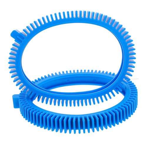 POPETPOP 1 Satz Reifen Für Poolreiniger Reifen Wechseln Poolreinigung Poolzubebör Poolzunehör Poolbereifung Zubehör Für Poolreiniger Reifenzubehör Pool-reinigungsreifen PVC Blue 2 Stück von POPETPOP