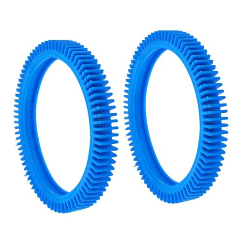 POPETPOP Pool Reiniger Teile 2 Stücke Reifen Ersatz Liefert Verbesserte Grip Tragen-beständig Design von POPETPOP