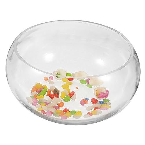 POPETPOP 1 Satz Transparentes Glas-Aquarium Schüsselvase Aus Glas Transparentes Fischglas Blasenvase Glas Dekorative Glasschale Goldfischglas Glasvase Fruchtglas Betta Fisch Büro POPETPOP 1 Satz Transparentes Glas-Aquarium Schüsselvase Aus Glas Transparentes Fischglas Blasenvase Glas Dekorative Glasschale Goldfischglas Glasvase Fruchtglas Betta Fisch Büro von POPETPOP