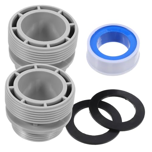 POPETPOP 1 Set Poolschlauchadapter Pooladapter Poolteile Gewindeeinlasssieb Poolskimmeradapter Poolschlauch Umrüstsatz Pools Ablaufadapter Lagertank Poolzubehör Pp von POPETPOP