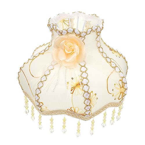 POPETPOP 1 Stück Vintage Stoff Lampenschirm Hochwertige Retro Tischlampe mit Einzigartiger Ästhetik für Wohnzimmer und Schlafzimmer Installieren Sorgt für Elegante und Warme POPETPOP 1 Stück Vintage Stoff Lampenschirm Hochwertige Retro Tischlampe mit Einzigartiger Ästhetik für Wohnzimmer und Schlafzimmer Installieren Sorgt für Elegante und Warme von POPETPOP