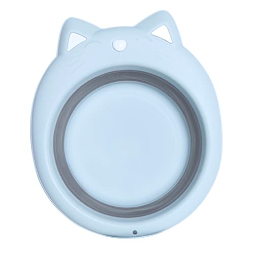 POPETPOP 1 Stück klappbares Waschbecken Portable Bathtub Portable Bath tub faltbares waschbecken tragbares Waschbecken zusammenklappbar Waschbecken für unterwegs Waschbecken Blue von POPETPOP