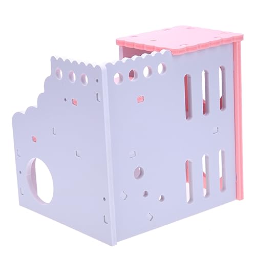 POPETPOP 1 Stück schlafendes Nest mit Kapuze käfig hamsterbett Einstreu für Hamster Hamsterkäfig Haustier Plüsch Hamsternest Hamsterhütte Ökologisches Holz Rosa POPETPOP 1 Stück schlafendes Nest mit Kapuze käfig hamsterbett Einstreu für Hamster Hamsterkäfig Haustier Plüsch Hamsternest Hamsterhütte Ökologisches Holz Rosa von POPETPOP