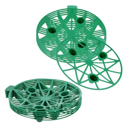POPETPOP 10 Stück Frucht- und Melonenschale Melonenwiege Kürbisständer Wiegenunterstützung Wassermelonenunterstützung Melone Hängematte Unterstützung von Cantaloupe Garten Tablett pp Grün von POPETPOP