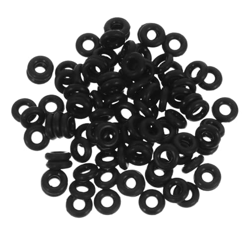 POPETPOP 100stücke Abstandsringe Für Schmuckherstellung Spacer Beads Für Armbänder Und Handwerkszubehör Schwarz POPETPOP 100stücke Abstandsringe Für Schmuckherstellung Spacer Beads Für Armbänder Und Handwerkszubehör Schwarz von POPETPOP